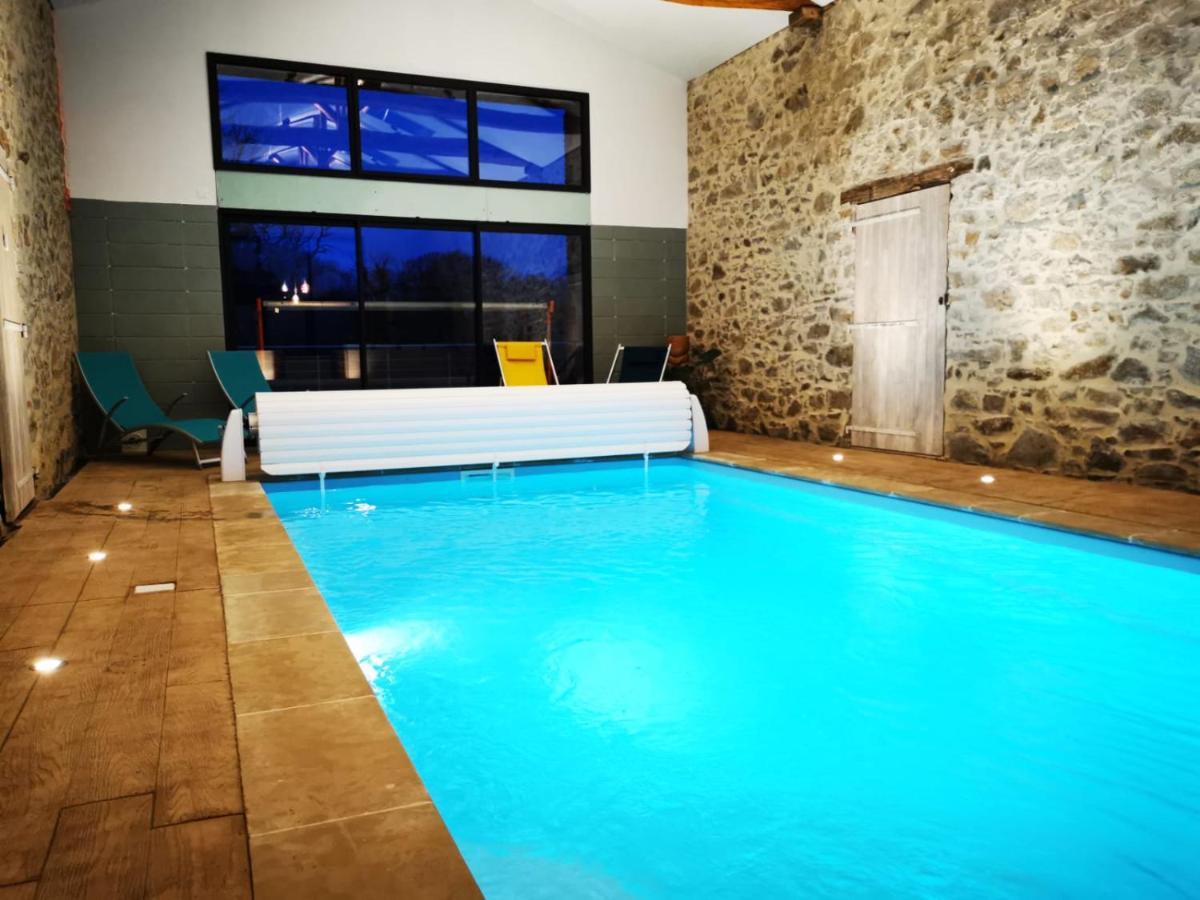 L'Escale Du Bocage Piscine Couverte Chauffee ラ・フロスリエール エクステリア 写真